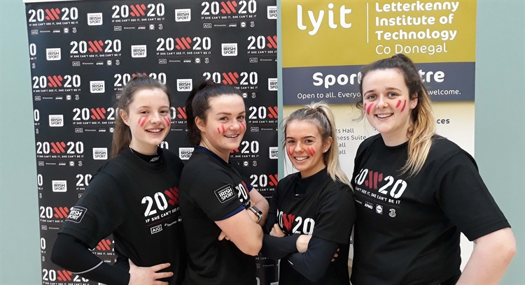 LYIT participates in the 20x20 female involvement in sport national campaign
