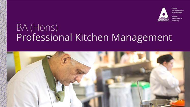 Optimise your kitchen while gaining a qualification at  ATU Donegal!
