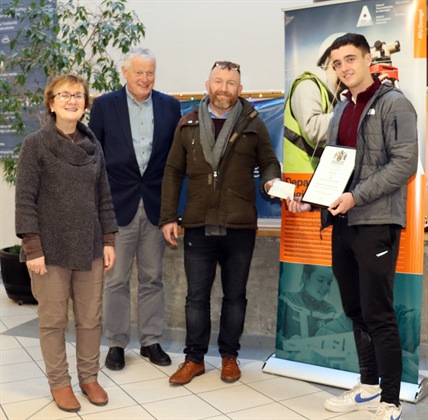 Gortahork Quantity Surveying Student wins CABE Student of the Year